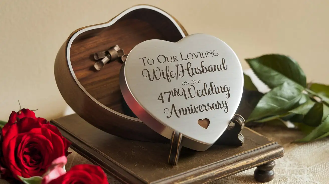 Thoughtful Gifts for a 47th Wedding Anniversary: Celebrating Love and Commitment